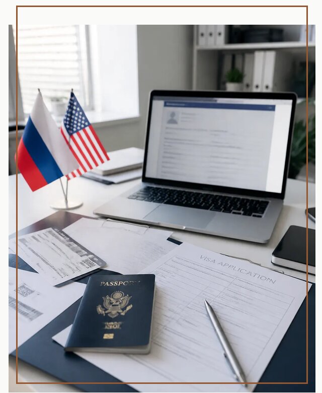 Оформление визы в США для туристов и бизнеса в Курске