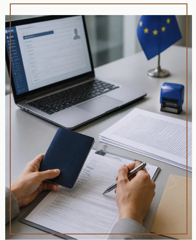 Оформление национальной визы D для переезда и работы в Курске