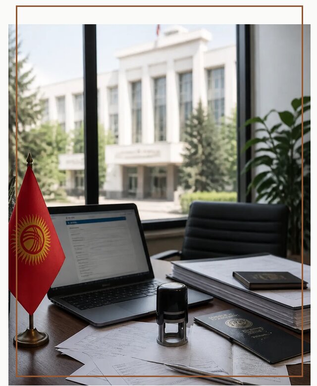 Оформление ВНЖ в Кыргызстане для жизни и работы в Курске быстро