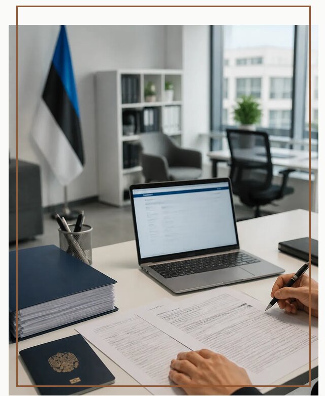 Оформление ВНЖ в Эстонии для переезда и легального проживания в Курске