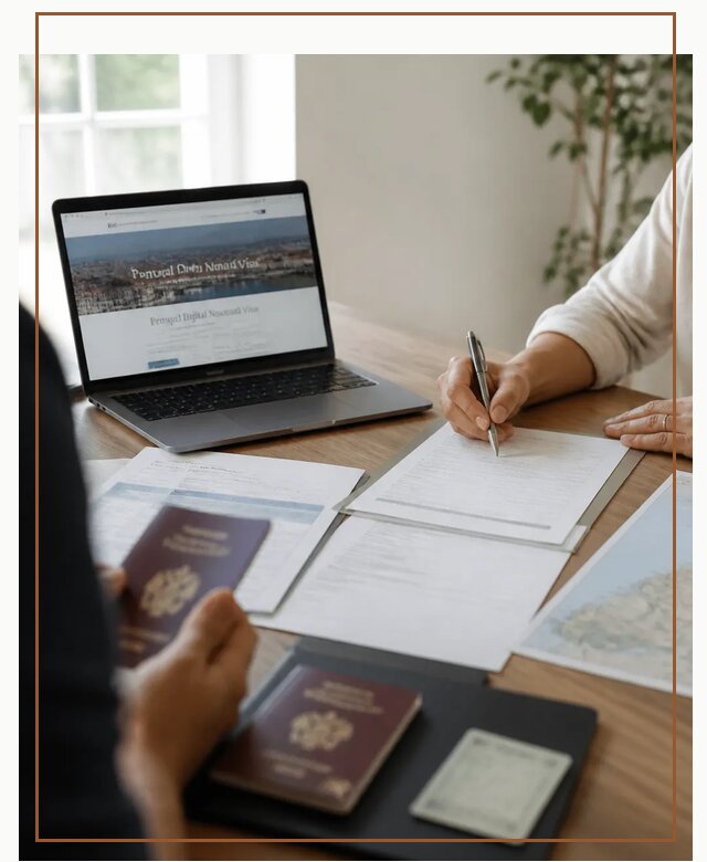 Оформление Digital Nomad и ВНЖ Португалии в Курске