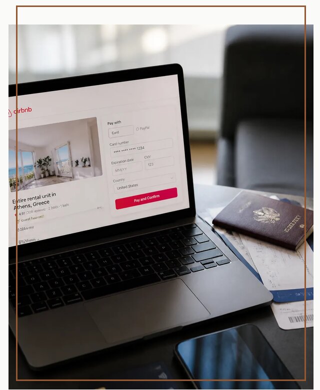 Оплата бронирования Airbnb онлайн для проживания в Курске